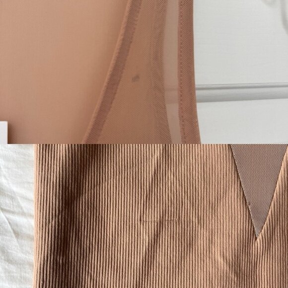 NWT ZARA Combination Tulle Bodysuit S - Picture 14 of 15